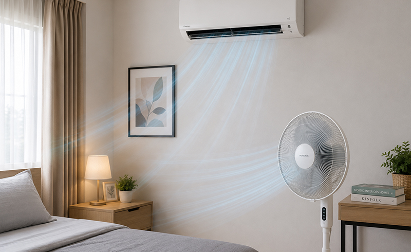 Boleh Ke Guna Aircond Dan Kipas Serentak? Ini Jawapannya